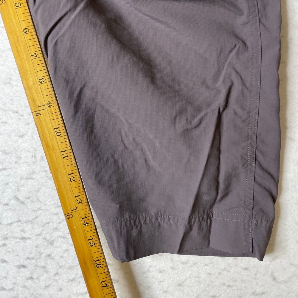 The North Face‎ Womens Grey Nylon Hiking Capri Shorts Size 14 Regular GR 433617 - Picture 8 of 9